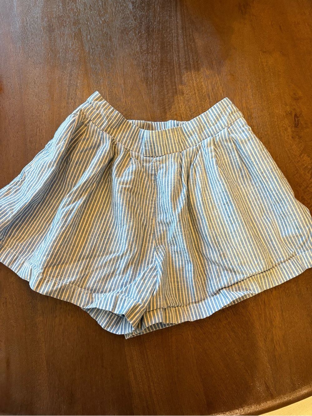Hanna Andersson Blue and White Girl’s Shorts